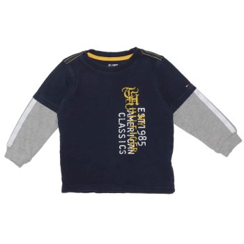 Tommy Hilfiger Boys Blue Long Sleeve