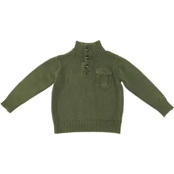 Tommy Hilfiger Boys Green Sweater