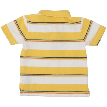 Tommy Hilfiger Boys Yellow/White Polo Shirt Tommy Hilfiger Boys Yellow/White Polo Shirt