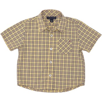 Tommy Hilfiger Boys Yellow Button Shirt