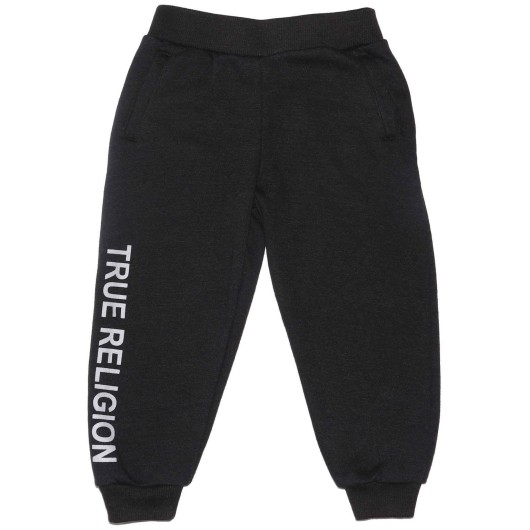 True Religion Boys Black Sweat Pants