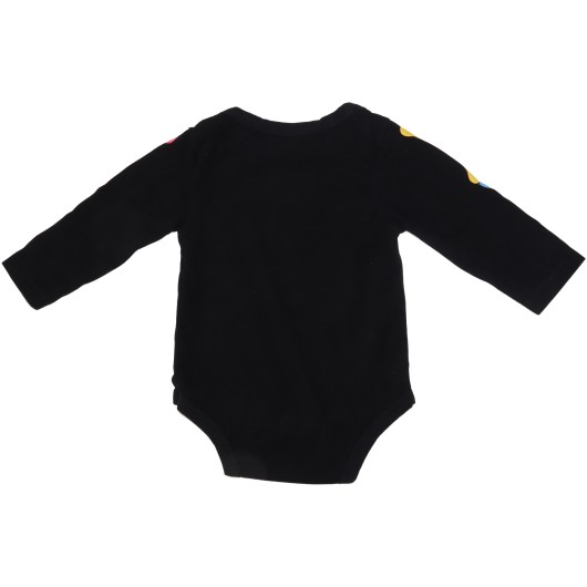 Unbranded Gender Neutral Black Onesie