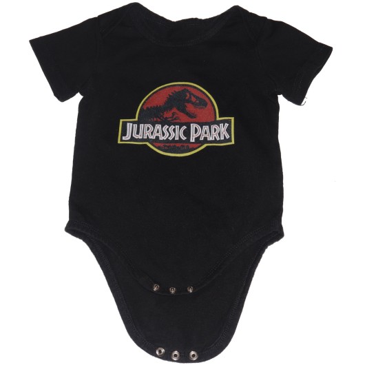 Unbranded Boy's Black Onesie