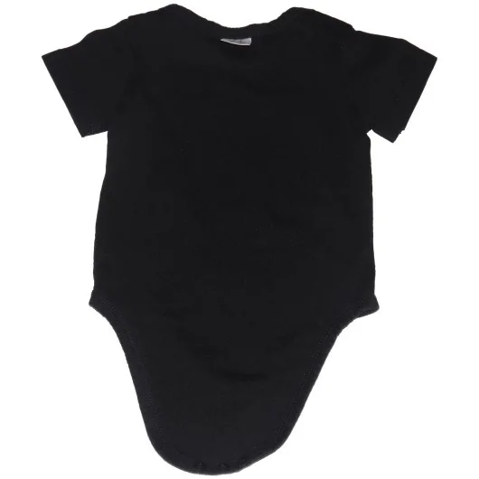 Unbranded Boy's Black Onesie