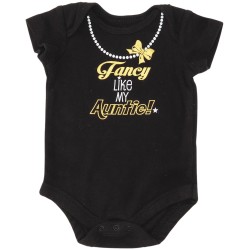 Unbranded Girls Black Onesie
