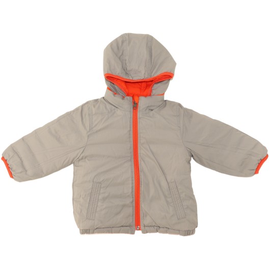Unbranded Gender Neutral Orange/Grey Jacket Unbranded Gender Neutral Orange/Grey Jacket