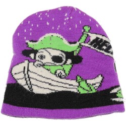 Unbranded Girls Purple Beanie Hat