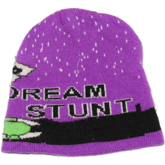 Unbranded Girls Purple Beanie Hat