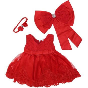 Unbranded Girls Red Dress