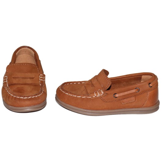 Zara Girls Brown Loafers