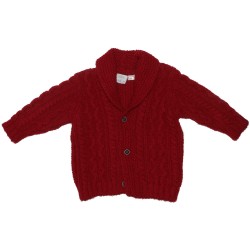 Zara Boys Red Knitted Sweater