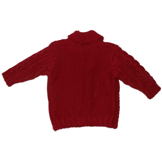 Zara Boys Red Knitted Sweater Zara Boys Red Knitted Sweater